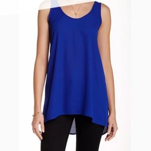 Soprano Women’s Blue Sheer Top 💙 Size S